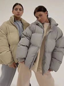 Women's Down Parkas Winter for Women Fashion Stand Collar Bubble Giacca per giacca da puffer