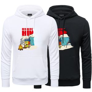 Herren Hoodies Sweatshirts Hoodie Herren Herbst und Winter New Tide Brand Loose on Clothes Trend Hoodie