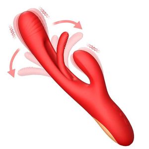 Massagegerät für Erwachsene, kraftvoller Dildo-Vibrator, klopfendes weibliches Silikon, G-Punkt-Klitoris-Stimulator, Massagegerät, 21 Vibrationsmodi, Sexspielzeug für Frauen