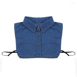 Bow Ties Spring And Summer False Collar Men Women Fashion Wild Denim Shirt Tie Decorative Sweater Fake