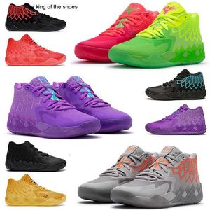 2023 Fashion LaMelo Ball MB.01 Basketball Shoes Wholesale Rick and Morty Sneakers Be You Queen Buzz City Not From Here Red Blast UNC Galaxy