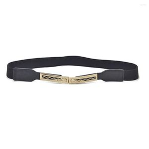 Belts European And American Women's Elastic Thin Belt Sweet Fashion Inlaid Decorative Waist Seal SCB0262