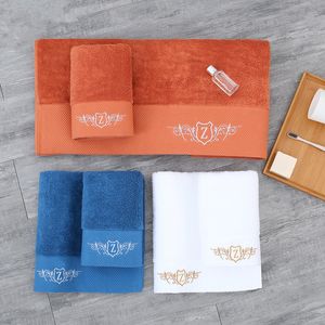 Custom Logo Thick Bath Towel 100% Cotton Solid Bath Shower for Hotel Home Take Hot Springs Sauna Spa Beauty Salon Towel