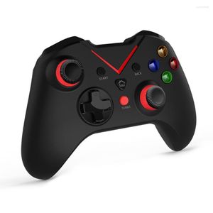 Kontrolery gier 2.4G GamePad Dual Vibration Game Bezprzewodowe Obsługuj sześć osi z Turbo Function Akcesoria dla Xbox One PC Windows