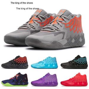 40-46 Sizes US 7.5-12 Men's Shoes MB.01 LaMelo Ball Queen City Basketball Shoe Buzz City Rick and Morty Sneakers Designers Men Sports Rock