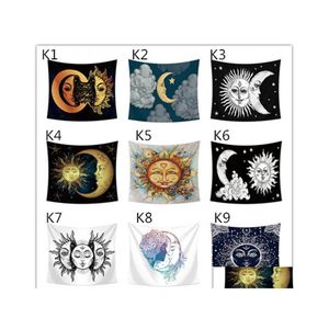 Tapestries 200X150Cm Large Size Tapestry 220 Designs Hanging Wall Home Decoration Printing Beach Towel Shawl Bohemian Mandala Tablec Dhxp5