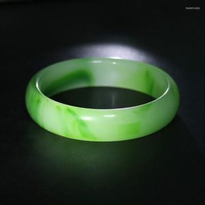 Bangle 8 Cores Riqueza Porsperity Resina Jade Hoop Pulseira Atrair e Boa Sorte Mulheres Moda Jóias Não Real K3ND