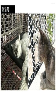 猫のキャリアクレートハウスホワイトプラスチックメッシュバルコニー保護ネット繁殖フェンスシーリングウィンドウ保護マットチルドレン39S