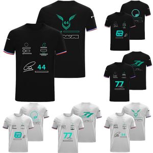 قمصان الرجال F1 T-Shirt Formula 1 TERTS DRIVER TELTS TEARTS TEAL TOPS TOPS GRAY MENSATION OP-NECN TIRT TIRT QUICK JERSEY PC22 90WG