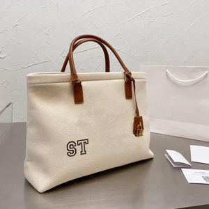 2023 Luksusowe designerskie torby torebki torebka na zakupy duża pojemność moda torebki na ramię duże marki płótno