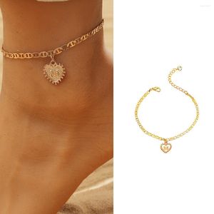 Anklets boho m anklet夏のカットアウトペンダントビーチチェーン男性と女性の両方