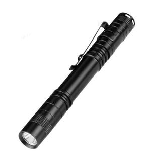 Mini Portable Pen Flashlight Portable Keychain Pen Lights LED Outdoor sports Flashlight Torch For hiking Camping