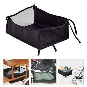 Stroller Parts Strollerbaby Basket Storage Bottom Organizer Wagon Accessories Hanging Pushchair Pram Umbrella Diaperpouch Mesh