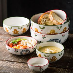 Miski Cherry Eating Bowl domowy ryż dorosła osobowość Piękna ceramiczna sałatka zupa zupa