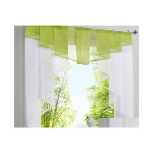 Vorhang Vorhänge Fliegen Tle Küche Für Fenster Balkon Rom Plissee Design Nähte Farben Voile Sheer Drape Weiß Garn Vorhänge Sh Dhrqi