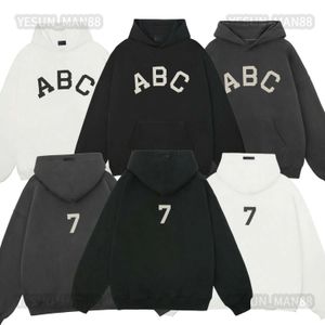 ess Designer Luxury 1977 essential Sweater Hoodie Autumn And Winter Mens And Womens FOG Loose Casual Cotton Hooded Coat