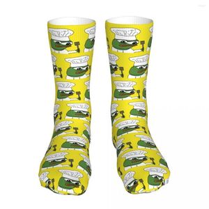 Men's Socks Pe Chef Sock Men Women Polyester Stockings Customizable Design