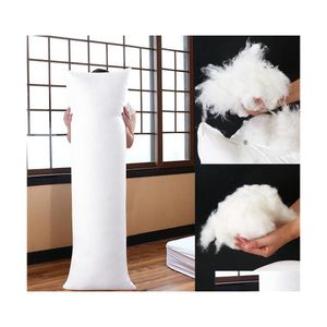 Kudde 150x50 cm l￥ng dakimakura Hing Body Inner Insert Core Square Interi￶r Hemanv￤ndning Kudde Fyllning Drop Delivery Garden Textiles B DH8JB