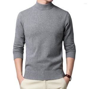 Męskie swetry męskie klasyczne klasyczne grube ciepłe jesienne pullover dzianin wełniany kaszmirowy męski ciężki golf sweter sweter
