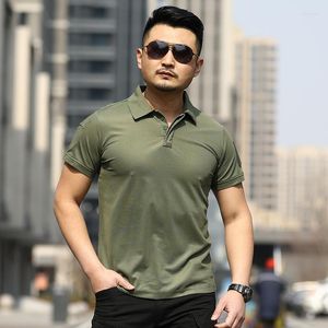 Polo da uomo Polo Camicie estive Abbigliamento uomo T-shirt Camicia allentata per lo sport Manica corta Outdoor T-shirt da uomo Top Camisa Lq813