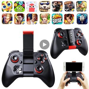 Oyun Denetleyicileri Cep Telefonu için Kablosuz Gamepad PC Android TV Kutusu Cep Telefonu Kontrol Bluetooth Denetleyici Tetik Mobil Pad Oyun Joystick