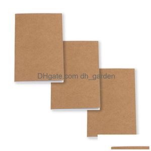 Блокноты Kraft Notebbook Unlict Blank Books Travel Journals для учеников школьники пишут офис доставки Busine Dhgarden Dhonm