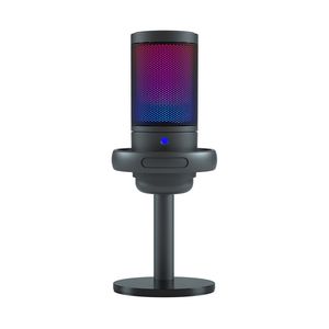 GAM-ME6S USB Gaming Microphone RGB led Lights Computer K Song Recording Mobile Phone Live Broadcast with shock mount and pop fliter