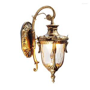 Wall Lamp Retro European Waterproof E27 Home Restaurant Corridor Courtyard Garden Light Indoor/outdoor Lighting