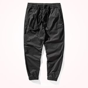 Men's Pants Winter Style With Fleece Warm Casual Men 's Elastic Waist Sports Versatile Ankle-Banded