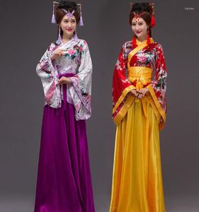 Vestido de palco chinês traje antigo vestidos hanfu tradicional para mulheres meninas belas dança fantasias han dinastia vestido fada1495030