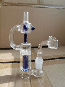 5.9 inchs Small Bong Hookahs Glasses Oil Rigs Perc Thick Glass Water Bongs Smoking Pipes Dabber Chicha With 14mm Banger