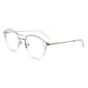 サングラスフレームファッションkandrea 2023レトロラウンド読書眼鏡男性女性ヴィンテージコンピューター透明な眼鏡フレームミオピアアイエア