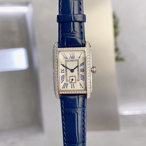 Часы с бриллиантами Женские часы Кварцевые часы Модные наручные часы Женские дизайнерские наручные часы Montre De Luxe Водонепроницаемый кожаный ремешок