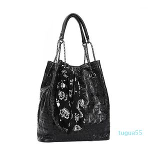 Shoulder Bags Handbags For Women Large Fashion Bag Skull Chain Lady Tote