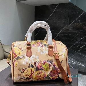 Totes Printed Garden Pillow Lady Handbag Purse Leather Fashion Embossed Color