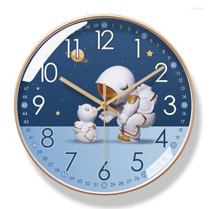 Wall Clocks Cute Design Battery Powered Modern Minimalist Clock Living Room Digital Relogio De Parede Decor