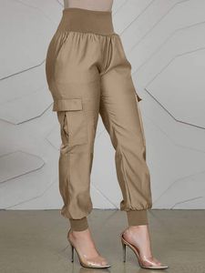 Kvinnors byxor arbetar över övergripande kvinnor avslappnad solid pant zanzea vintage elastisk midja blyerts byxor mode mode semester pantalon palazzo rov 230111