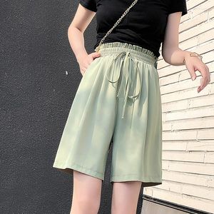 Kvinnors shorts plus storlek 4xl Mujer kjolar Summer Women's Lounge Relax Fit Feminos Harajuku Casual Elegant Half