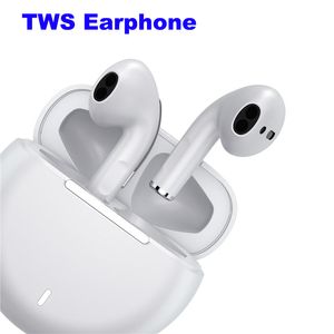 Fones de ouvido sem fio TWS Bluetooth Pro 8s fones de ouvido estéreo em controle de toque de ouvido com fone de ouvido de microfones com graves esportivos de graves ECUFFIE ECUFFIE