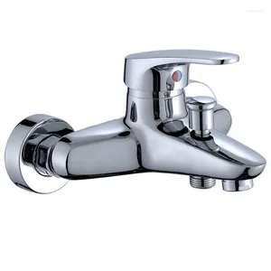 Bathtub Faucets High Quality Design Copper 2 Function Faucet And Cold Bathroom Wall Mounted Shower Tap Easy To Install