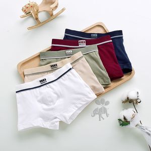 Panties Boys Underwear Children Cotton Boxer Shorts Children s Kids For 2 16 years 5 pcs 230111