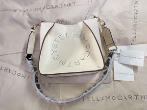 2023 Designer Stella McCartney Bolsa de ombro Ladies Bolsas de compras de couro genuíno Duas bolsas de tamanho