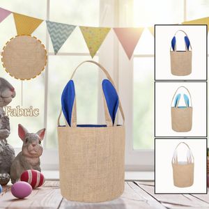 Gift Wrap 2 In 1 Leaves Storage Bag Easter Holiday Printed Basket Candy Carry Canvas Housekeeping & Solution