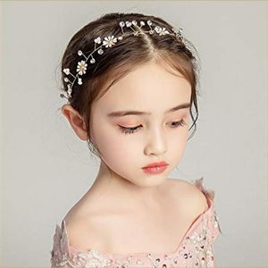 Dekorative Blumenkränze für geborene Babys, Haar-Kopfbedeckung, Säuglingsprinzessin, künstlicher Juwelenkopf, Hochzeitsschmuck, elegantes Geschenk, florales Mode-Accessoire