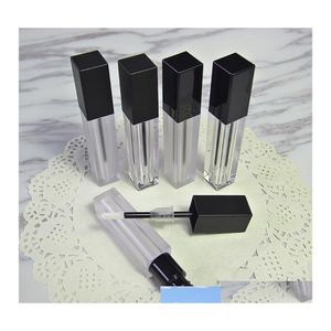 Packing Bottles 6Ml Plastic Travel Container Clear Frosted Empty Lipgloss Plumper Tube Case Liquid Lipstick Refillable Storage Bottl Otk6Q