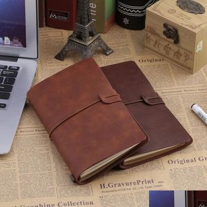 Notepads Portable Students School A6 Stationery Writing Notebook Business Travel Diary Outdoor Journal Planner Agenda DIY Birthday D Dhu5Z