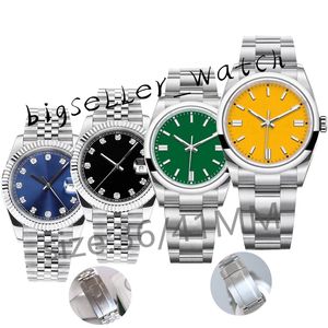 Herren-Automatikuhr, Designer-Armbanduhr, 36/41 mm, 904L, komplett aus Edelstahl, leuchtende Schwimmuhren