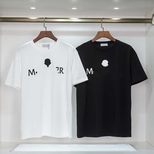 クラシック植毛ラベルメンズ t シャツ刺繍ラベル t シャツフランス高級ブランドシャツサイズ S--XXL M1