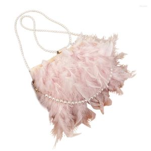 Torby wieczorowe luksusowe sprzęgło retro perel łańcuch torebki impreza clut torebka metalowa torebka ślubna