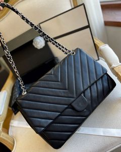 Designer Custom Luxury Shoulder Bags Cowhide Leather Chain Strap Large Cross Body Bag Phone Crossbady Hand bag Card holder for Women